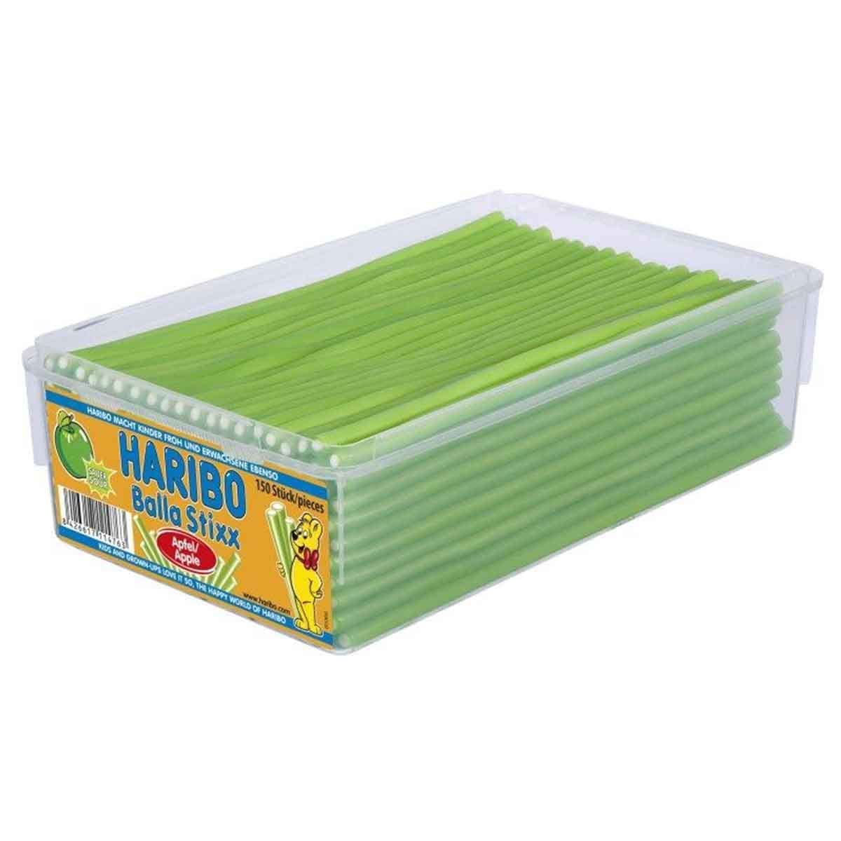 HARIBO - Balla-Balla Saurer Apfel - Fruchtgummi-Konfekt - 1.13 kilograms - 150 Stück