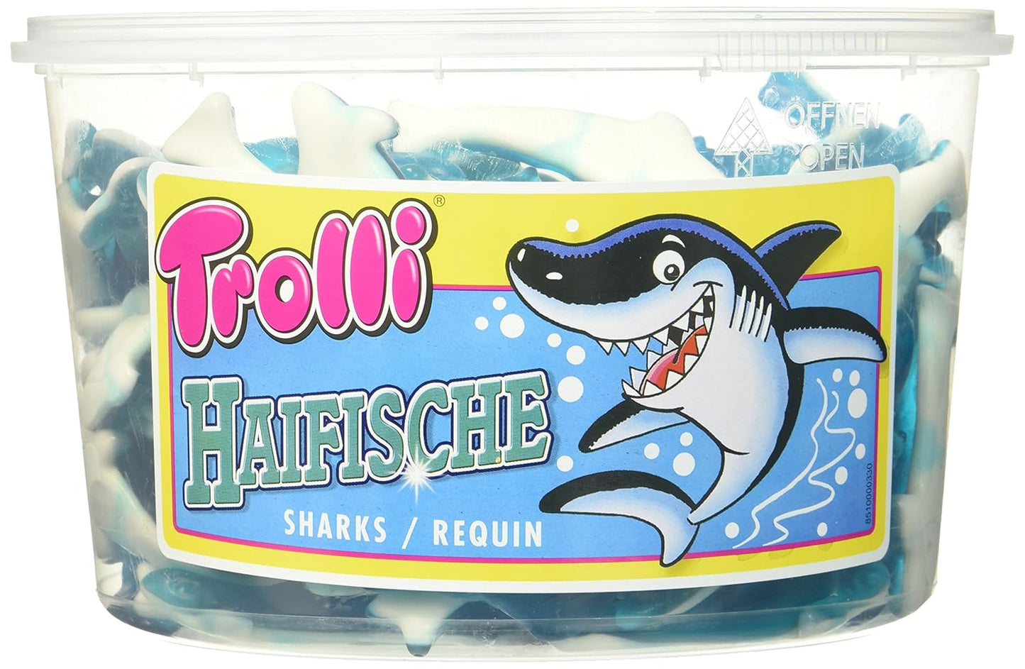Trolli -Haifisch - Schaumgummi - Fruchtgummi - 1200g