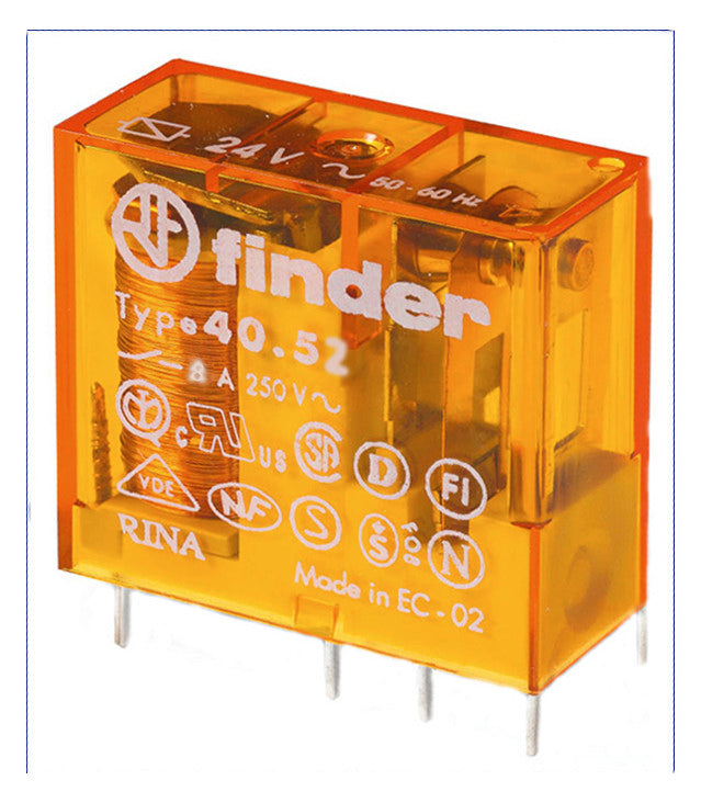 finder - 40.52.8.230.0000 Steck/Printrelais - Schaltrelais - 230V/AC 2W IP20 12,4x25x29mm LP