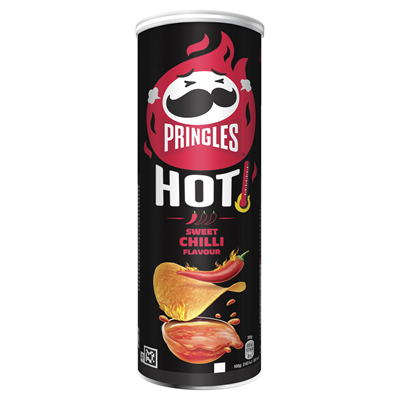 PRINGLES Chips - Hot Sweet Chili - 160g Dose