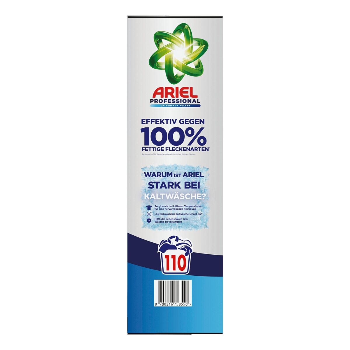 Ariel Professional Universal Waschmittel - 110 Waschladungen - 6,05kg