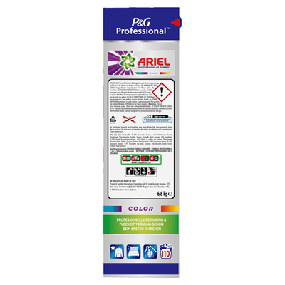 Ariel Professional Pulver Colorwaschmittel - 110 Waschladungen - 6,6kg