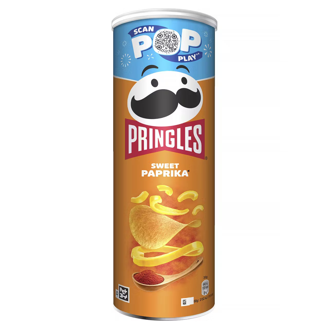 PRINGLES Chips - Sweet Paprika - 165g Dose