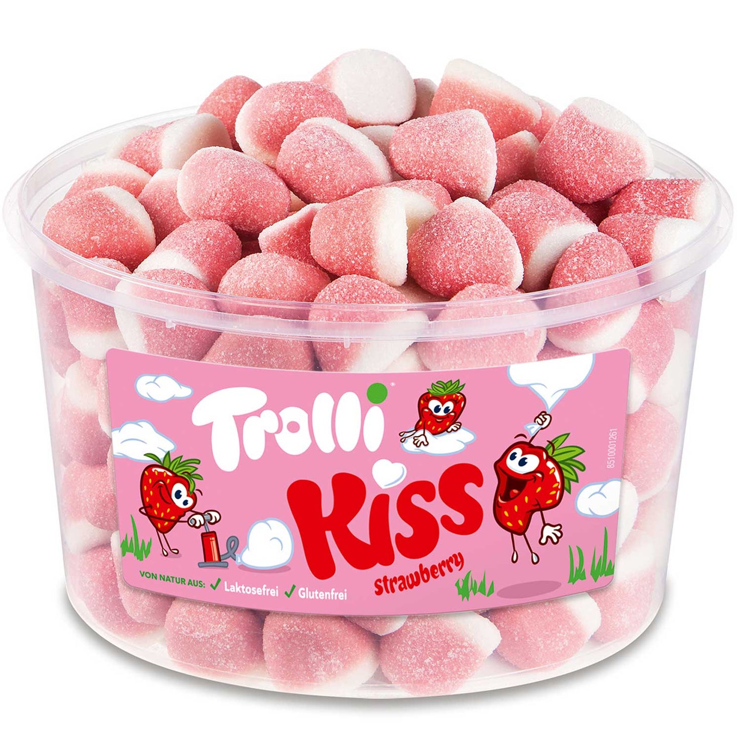 Trolli - Strawberry Kiss - Fruchtgummi - 0,975kg