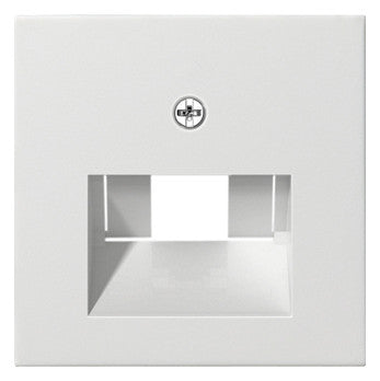 GIRA Serie Standard 55 - reinweiß glänzend (027003) Abdeckung f. UAE/IAE