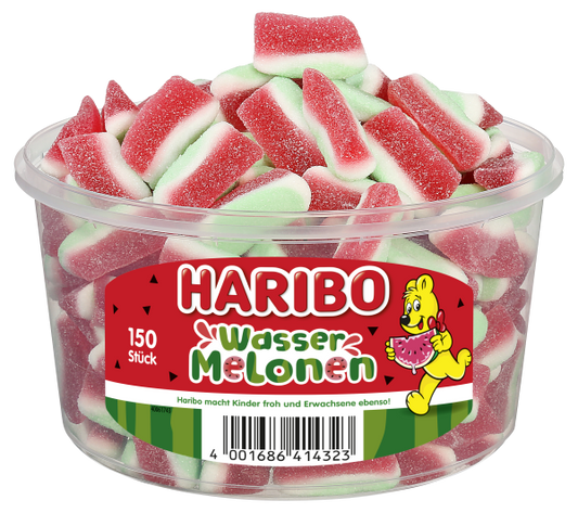 HARIBO - Wasser Melonen - 150 Stück - 1,05kg