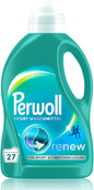 Perwoll Sport Waschmittel (27 Waschladungen), Hygiene Waschmittel reinigt sanft, entfernt schlechte Gerüche & erhält die Elastizität, für Sport- und Funktionskleidung, mit Dreifach-Renew-Technologie
