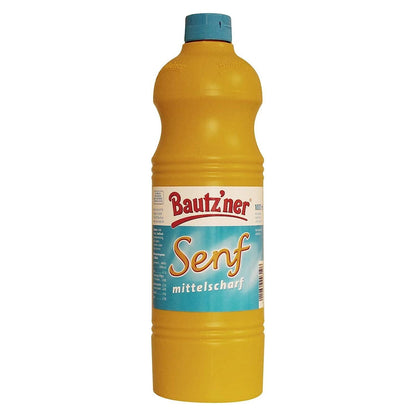 Bautzner - mittelscharf - Flasche - Bautzner Spezialitäten - 1L