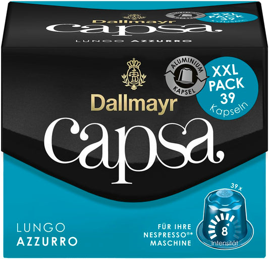 Dallmayr - capsa Lungo Azzurro XXL - 39 Kapseln