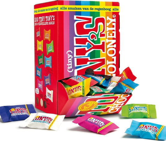 Tony's Chocolonely - Tiny Tony's Mix - 900 Gramm - Mini Schokolade - Belgische Fairtrade Schokolade
