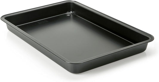 Original Kaiser Classic Brat- und Auflaufform 42 x 29 x 4 cm, Backblech antihaftbeschichtet, extra hoher Rand, praktischer Griffrand, optimale Wärmeleitung, extra hoher Rand, praktischer Griffrand