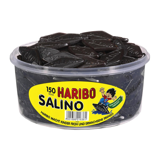 HARIBO - Salino Lakritz - Salmiak - Box mit 150 Stück