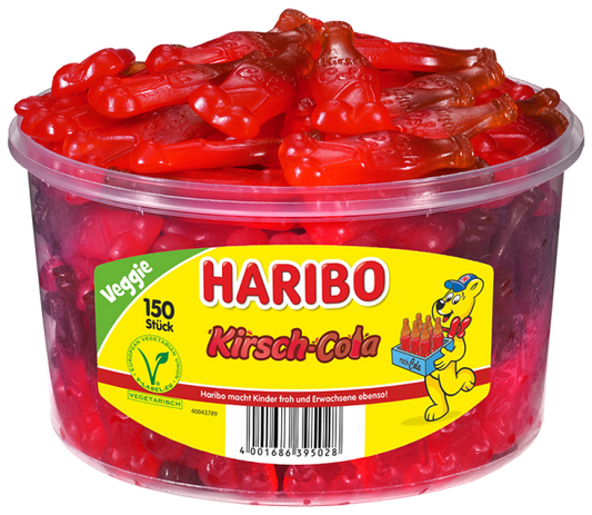 HARIBO - Kirsch-Cola - 150 Stück - 1,35kg
