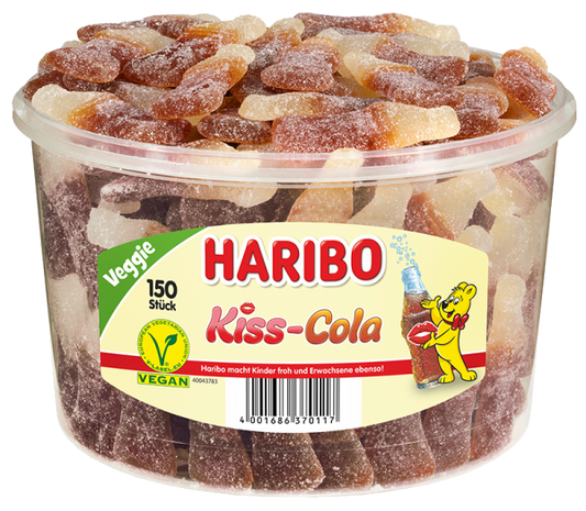HARIBO - Kiss Cola - 150 Stück - 1,35kg