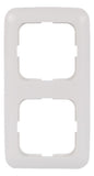 Busch Jäger - Reflex SI 2fach Rahmen - 2512-214 Abdeckrahmen 2-fach Rahmen - aws glz Reflex SI Kst - 1 Stück