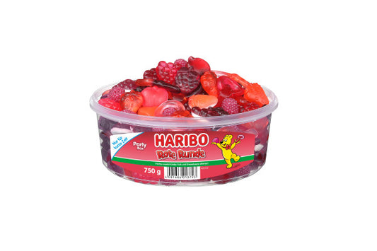 HARIBO - Rote Runde - Fruchtgummi - 0,75kg