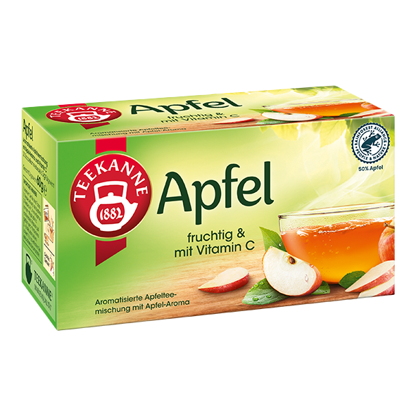 Teekanne - Apfel - 20 Teebeutel -  60g