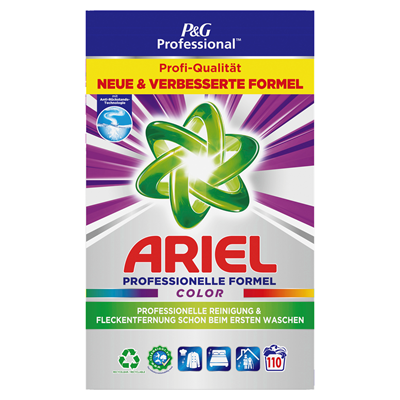 Ariel Professional Pulver Colorwaschmittel - 110 Waschladungen - 6,6kg