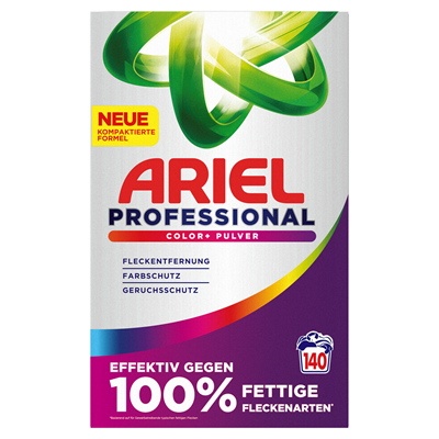 Ariel Professional Pulver Colorwaschmittel - 140 Waschladungen - 7,7kg