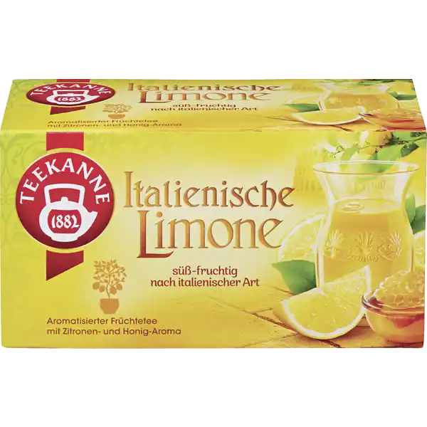 Teekanne - Italienische Limone - 20 Teebeutel -  50g