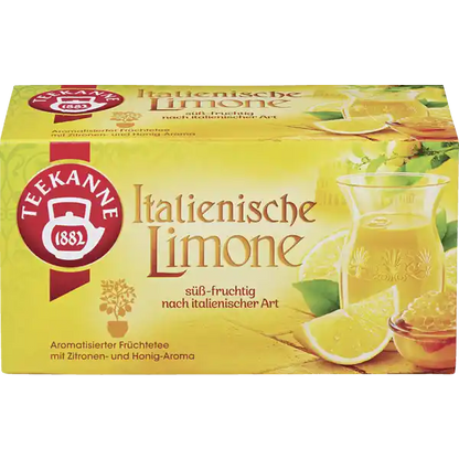 Teekanne - Italienische Limone - 20 Teebeutel -  50g