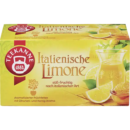 Teekanne - Italienische Limone - 20 Teebeutel -  50g