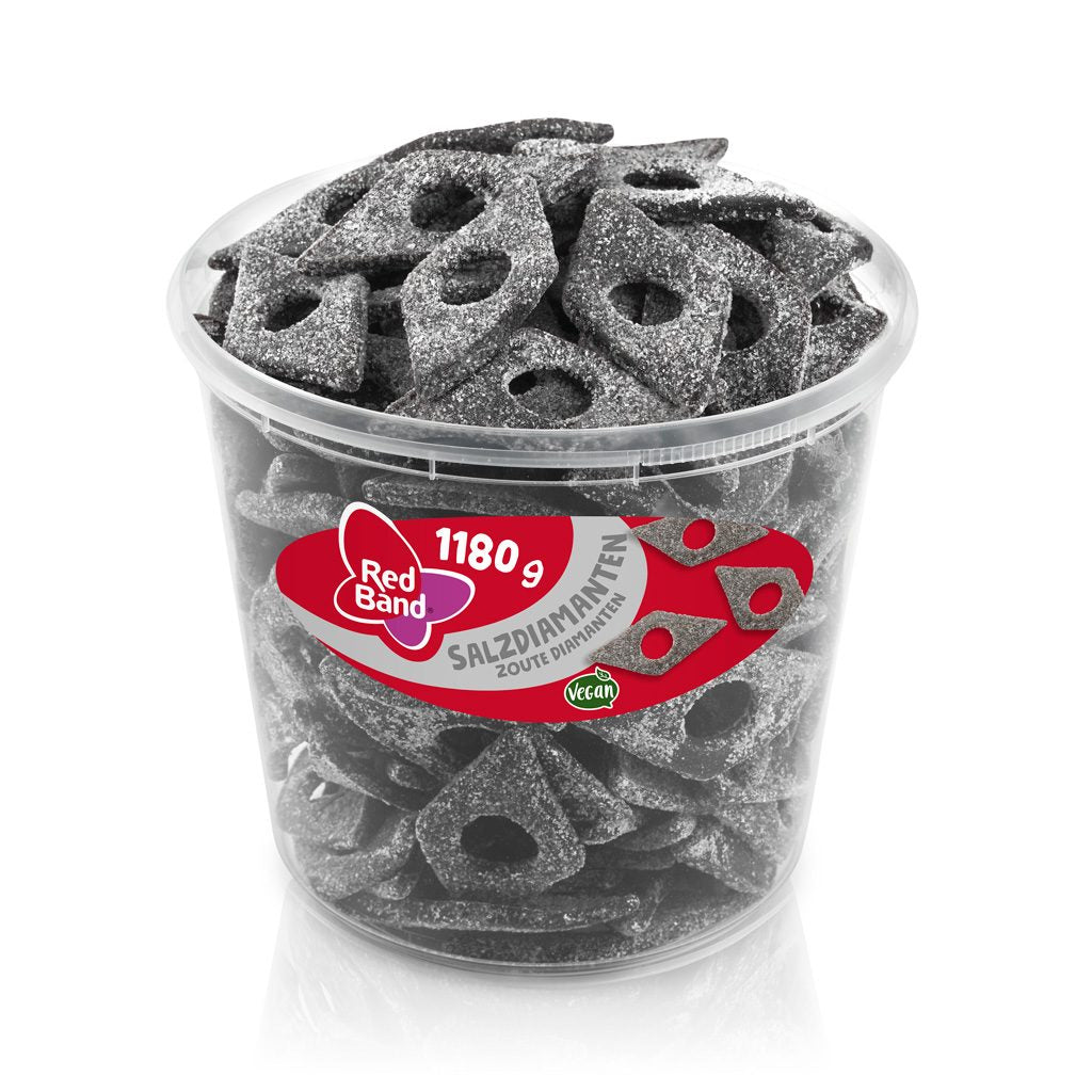 Red Band - Salzdiamanten - Klarsichtdose - 1,18kg