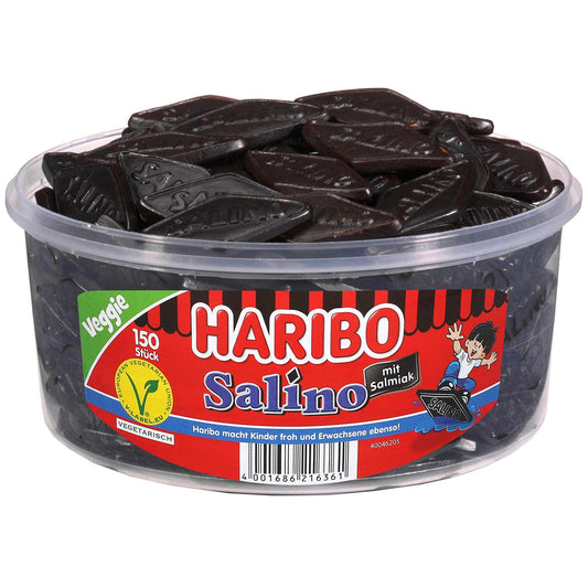 HARIBO - Salino Lakritz - Box mit 150 Stück - 1,2kg