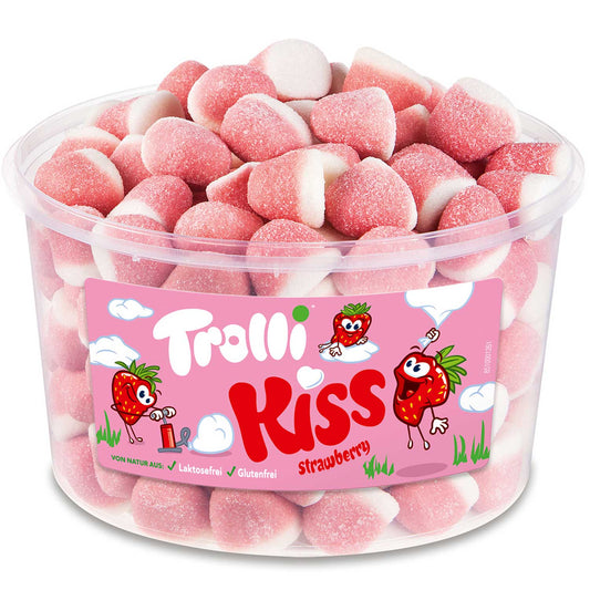 Trolli - Strawberry Kiss - Fruchtgummi - 0,975kg